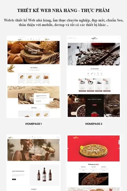  TẠI SAO BẠN NÊN THIẾT KẾ WEBSITE NHÀ HÀNG?