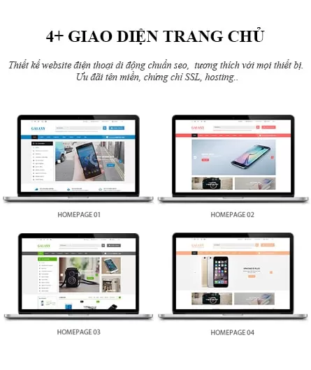Thiết kế website bán điện thoại giúp nâng cao hiệu quả kinh doanh online