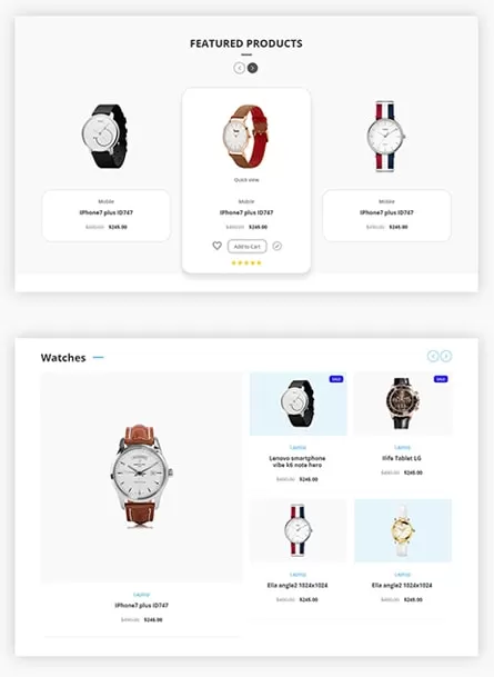 Thiết kế web bán đồng hồ, cần đảm bảo các yếu tố