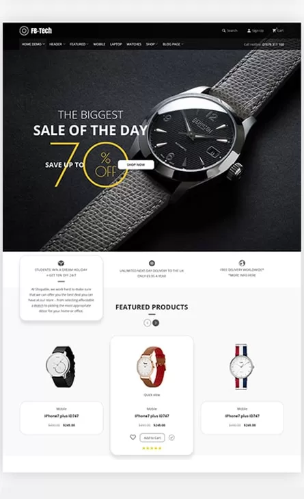 Lợi ích khi cửa hàng/doanh nghiệp nên thiết kế website bán đồng hồ.