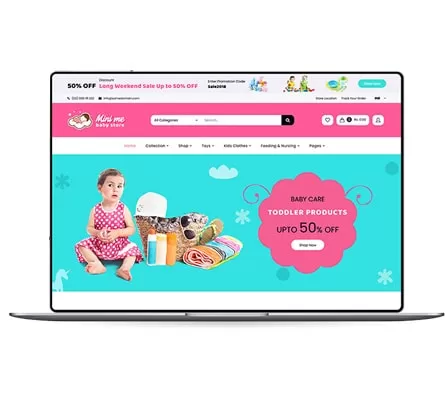 Giới thiệu khái quát về Công ty thiết kế website mẹ và bé Web4s.