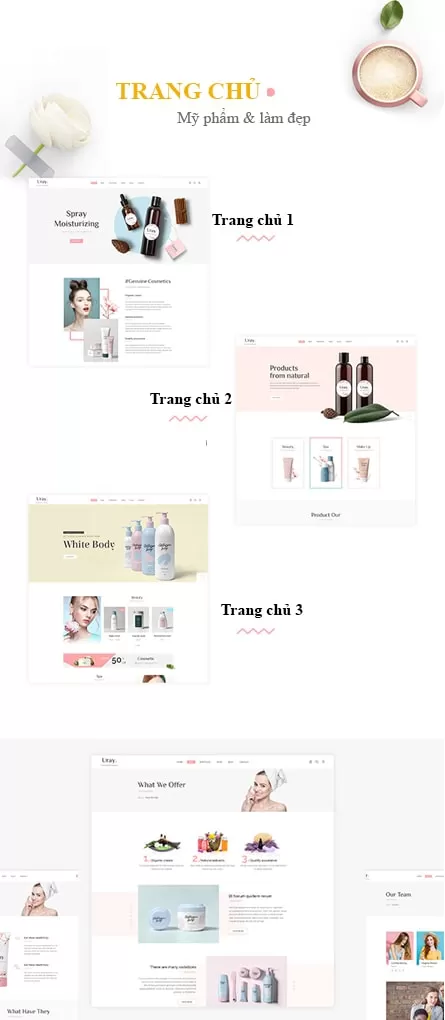 Thiết kế website mỹ phẩm cần lưu ý điều gì?