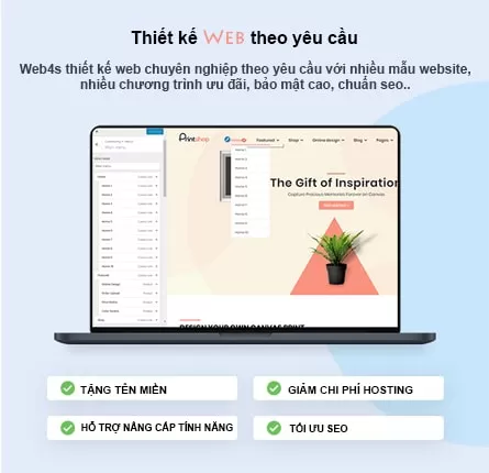 TẠI SAO BẠN NÊN CHỌN DỊCH VỤ THIẾT KẾ WEB THEO YÊU CẦU TẠI WEB4S