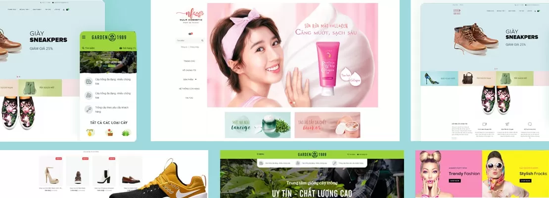 Kho giao diện Web đẹp miễn phí