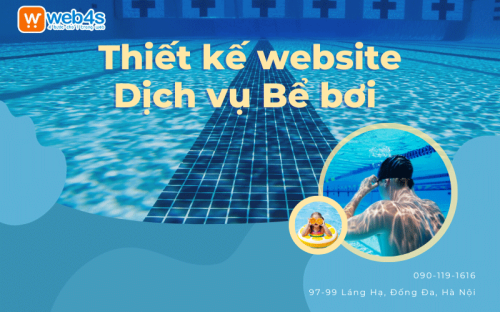 Thiết kế Website Dịch vụ Bể bơi Bốn mùa | Theo Yêu Cầu - Web4s