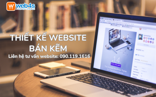 Thiết kế Website bán Kẽm [TRỌN GÓI] - Web4s